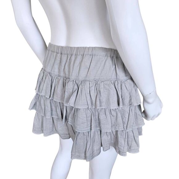 vintage hollister low-rise ruffle mini skirt - Picture 5 of 7